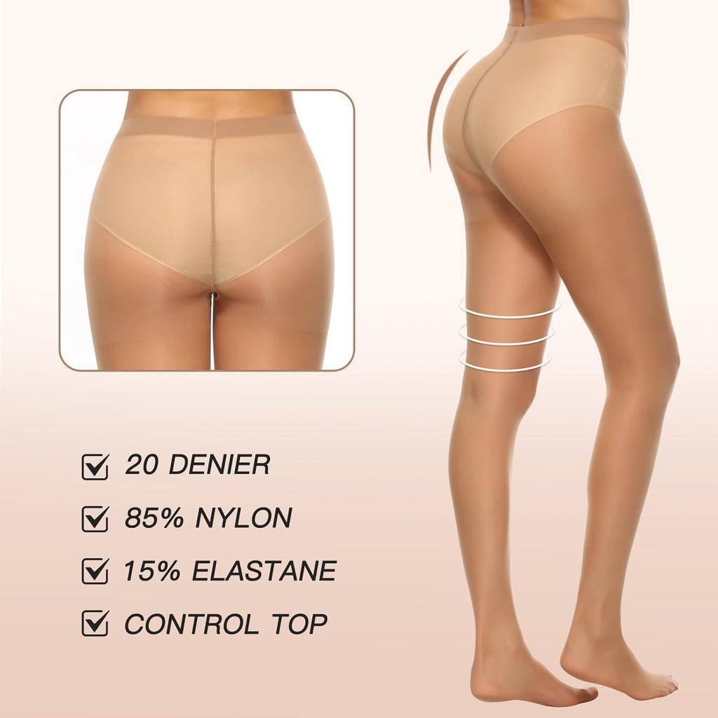 LumiSkin™ – Medias Efecto Piel Perfecta 3 piezas