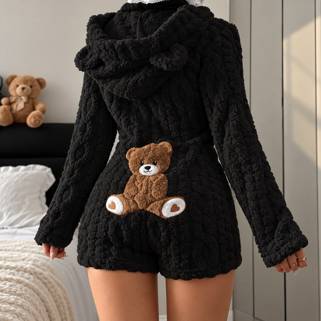 LumiTeddy™ – Pijama Afelpada con Osito