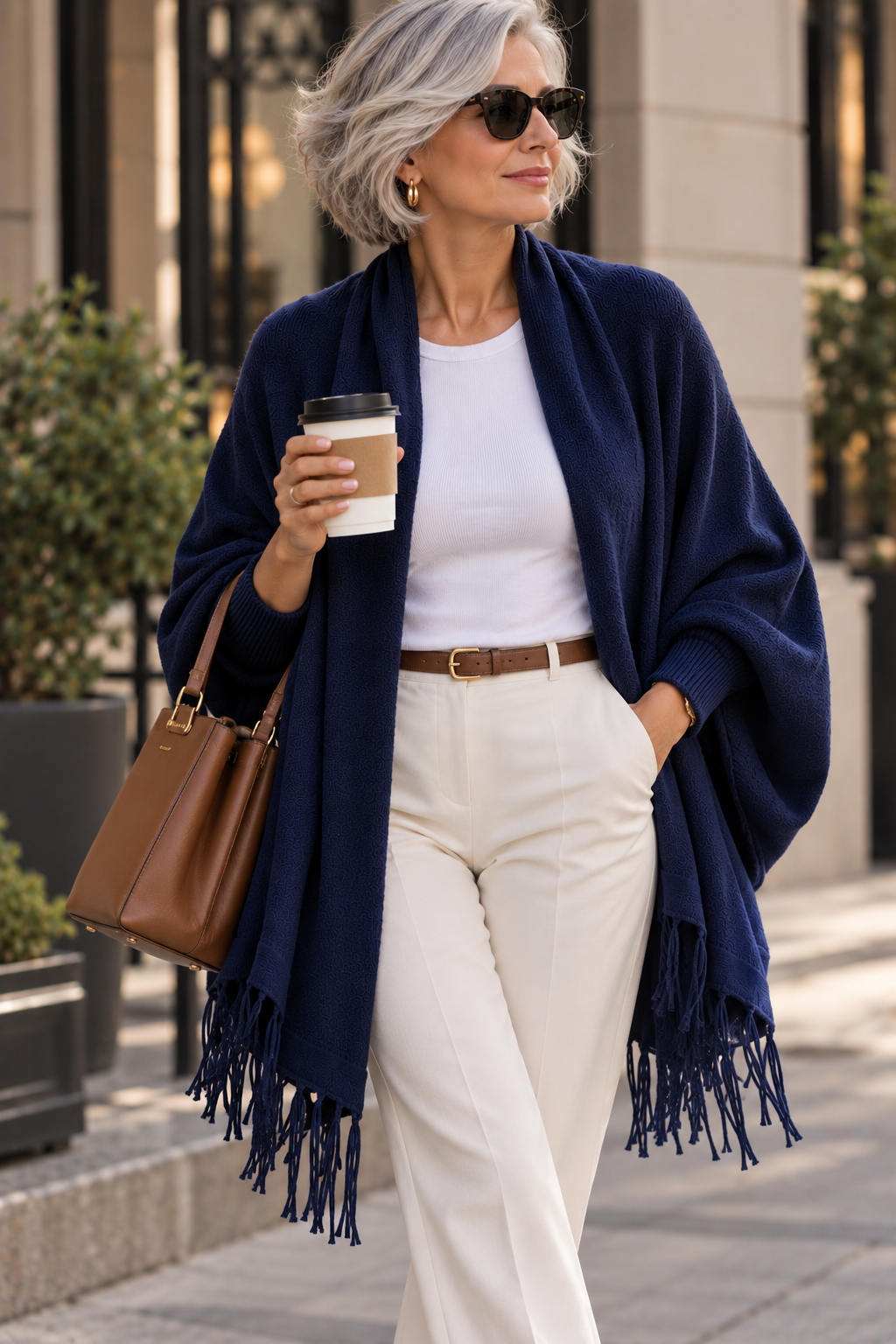 Sienna™ – Chal Elegante con Mangas