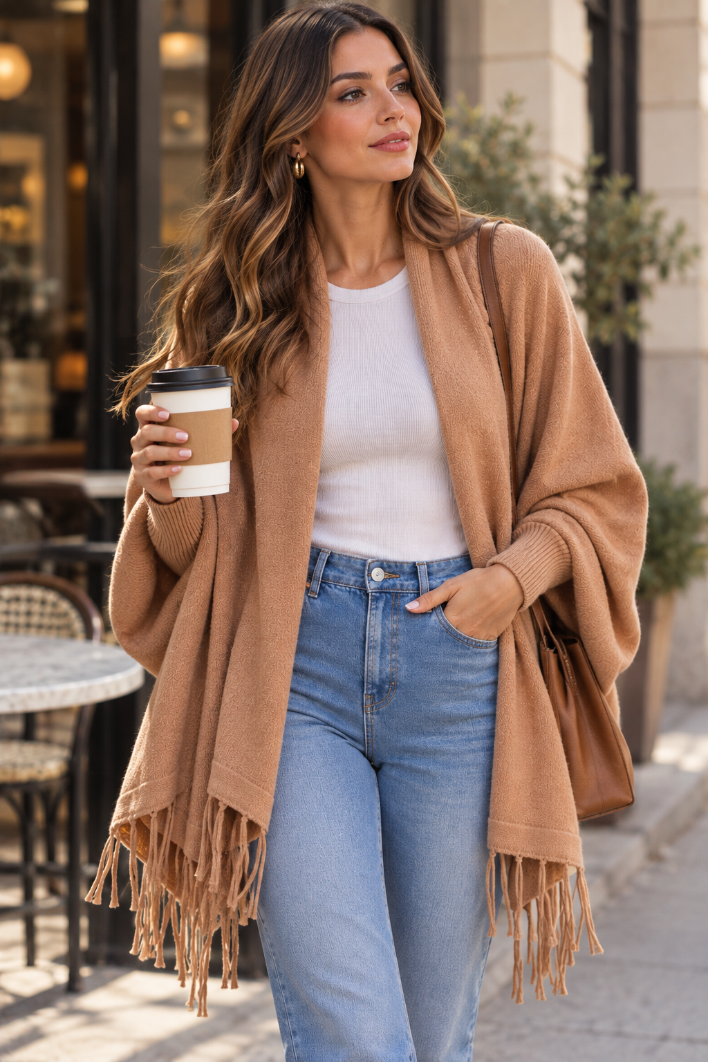 Sienna™ – Chal Elegante con Mangas