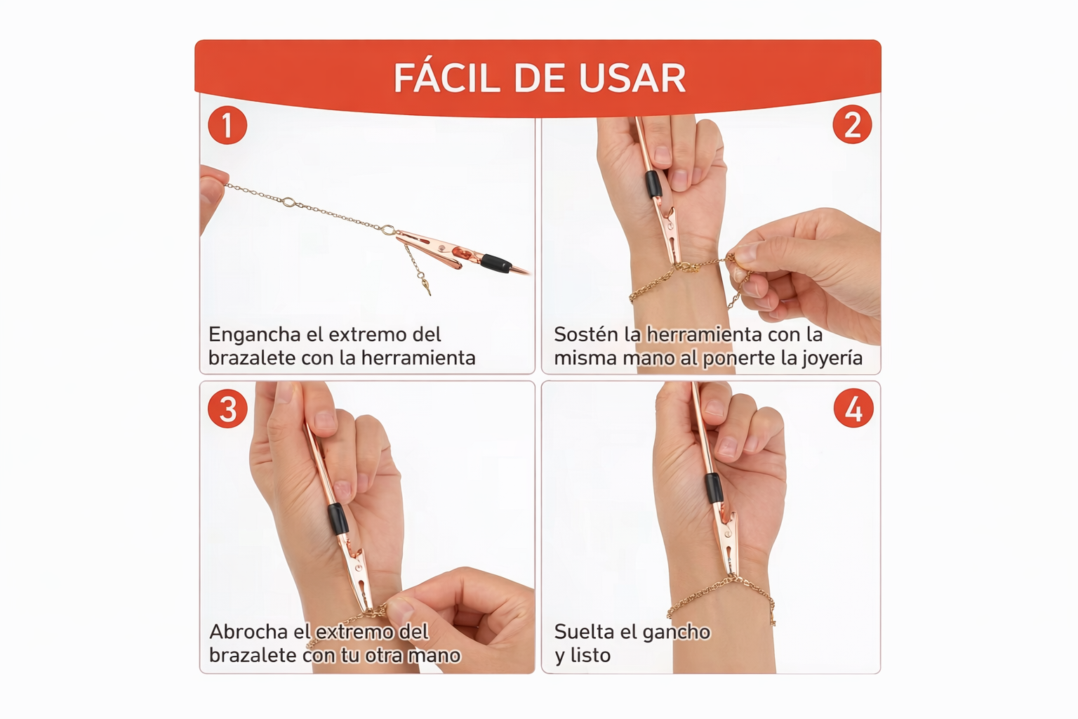 Pulsera Fácil™ - Lumi Accesorios