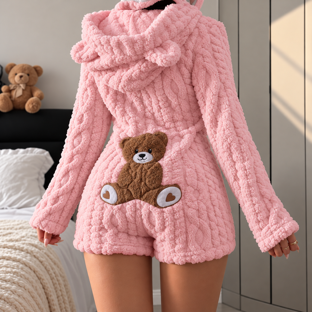 LumiTeddy™ – Pijama Afelpada con Osito