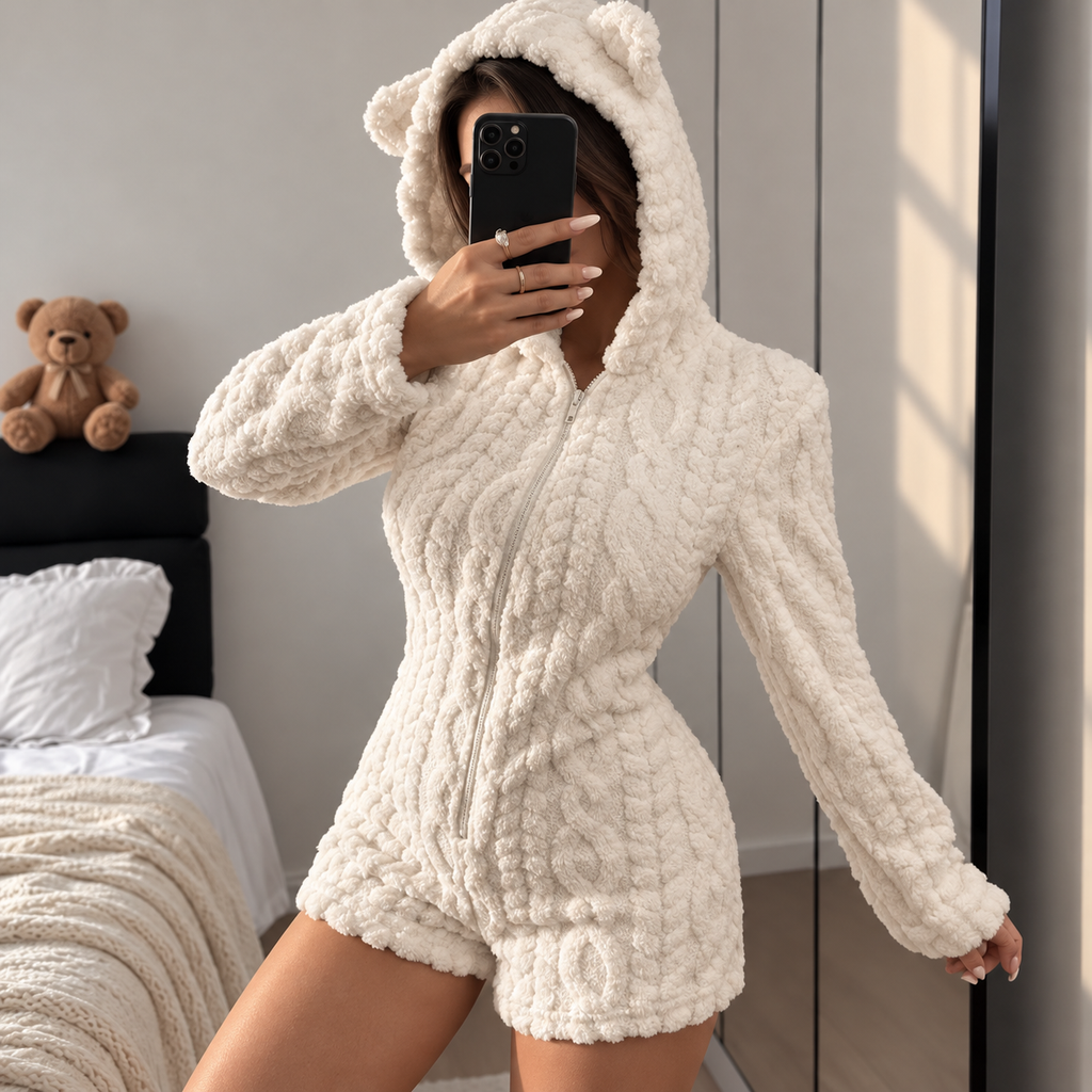 LumiTeddy™ – Pijama Afelpada con Osito
